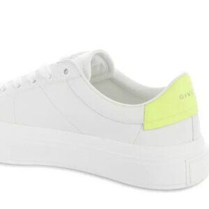 Givenchy City Sport White & Neon Yellow Sneakers